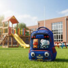Mochila Infantil Pre-escolar Con Relieve Animales BUS