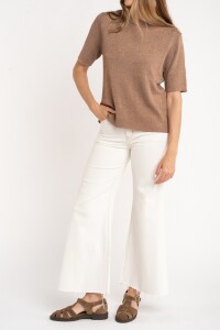 Sweater Algodon Manga Corta Arena