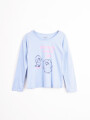 REMERA FRIENDS CELESTE