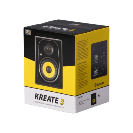 MONITORES DE ESTUDIO KRK KREATE 5 5" 60W C/U MONITORES DE ESTUDIO KRK KREATE 5 5" 60W C/U