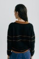 TSHIRT POLO ROMBA Negro