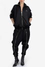 CHAQUETA OVERSIZED TRACK Negro