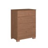 Cómoda Maia 4 Cajones Macadamia Cómoda Maia 4 Cajones Macadamia