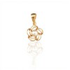 Dije Flor-Oro bajo-Con Perla-CP8555 conperla