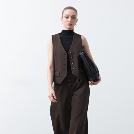 PANTALON NIA Chocolate