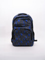 MOCHILA SKATER DOBLE CIERRE GRIS
