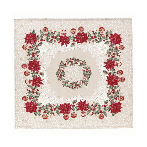 Mantel Navidad Dohler 78 x 78 cm D108