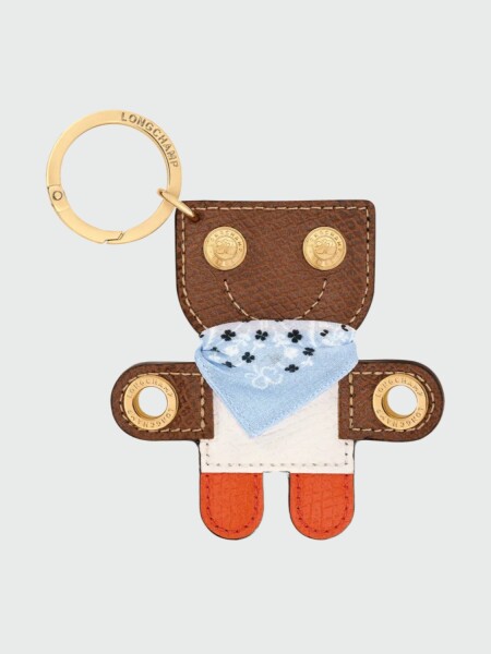 LONGCHAMP - LES CHAMPIONS EPURE,LLAVERO TOTEM BANDANA - 8,5X13 CM 317