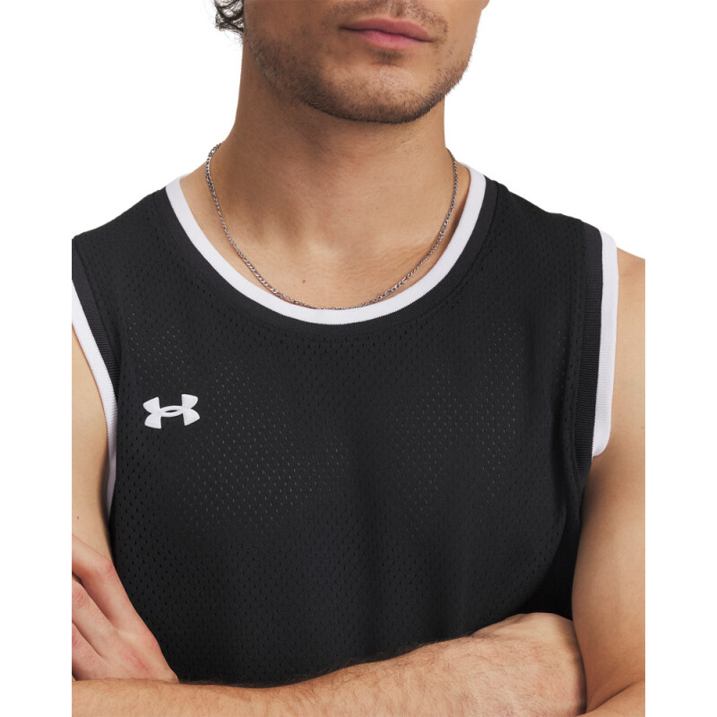 UA Zone Pro Mesh Tank-GRN BLK-001