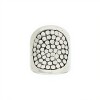 Anillo Puntos-Plata 925 Inflada-Sin Piedra-AN3121 sinpiedra