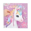 DRESSMU Libro Con Stickers Top Model - Dress Me Up Unicornio