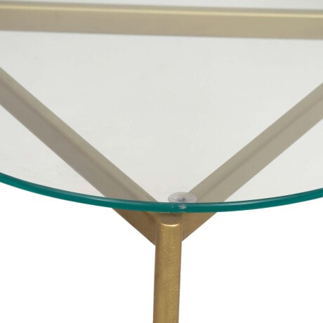 MESA AUXILIAR DE LIVING MADERA-Y-VIDRIO NATURAL-BEIGE MARILYN NATURAL