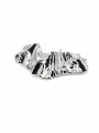 BROCHE PRAGA PLATEADO
