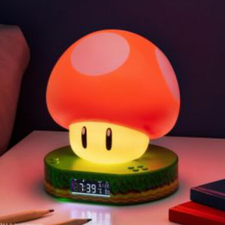 Reloj Despertador Super Mario - Super Mushroom Digital Alarm Clock Reloj Despertador Super Mario - Super Mushroom Digital Alarm Clock
