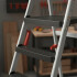 Escalera De Acero Plegable 5+1 Con Plataforma Zln1666 ESCALERA 5 ESCALONES ZILAN ZLN1666