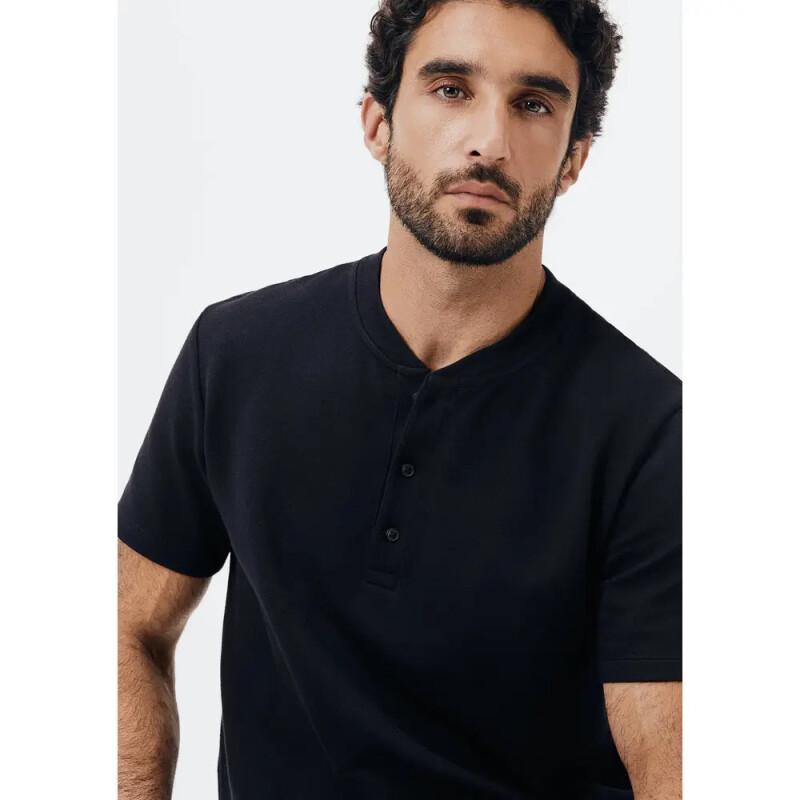 CAMISETA MM MASC PRETO ESCURO