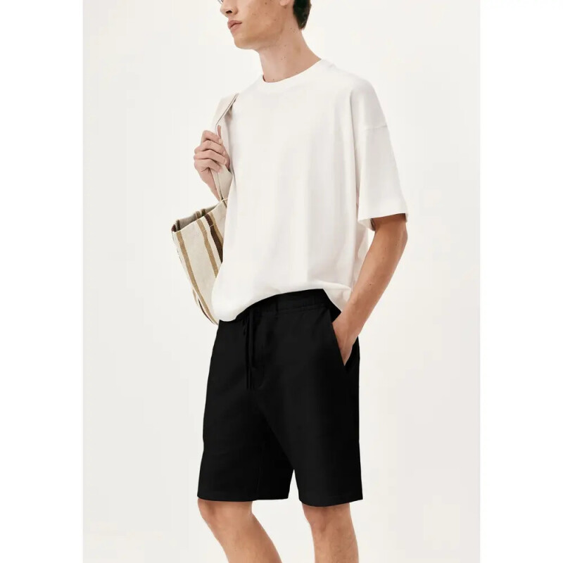 BERMUDA MASC PRETO ESCURO