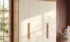 Ropero 4 puertas 4 cajones - Doble Beige