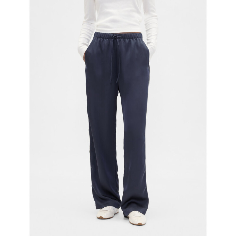 V-SATIN STRAIGHT PO SIDE STRIPE VINTAGE NAVY