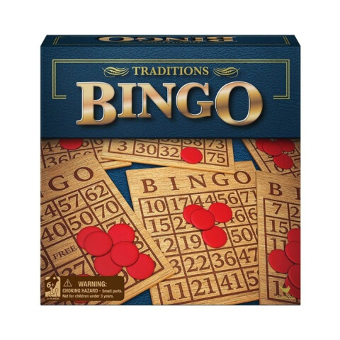 Bingo Clásico con Fichas y Tableros Black&Gold U