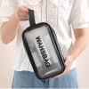 Set de Neceser de Viaje Transparentes Impermeables Washbag Negro