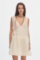 Vestido Adams Silky Cream