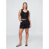 HOT RELAXED CUT OFF SHORT BLK SELMAN TRUE BLACK V2