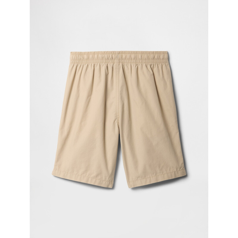 V-RELAXED PO WOVEN SHORT SAND KHAKI