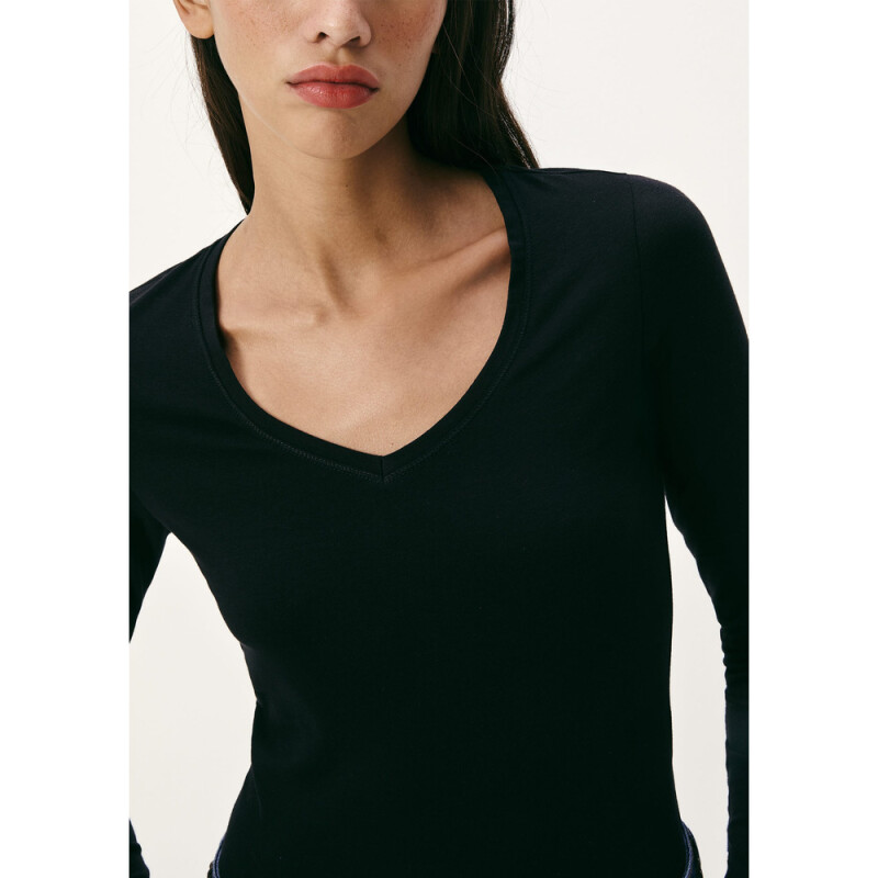 BLUSA ML FEM PRETO ESCURO