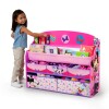 Organizador de libros y juguetes Deluxe Minnie Mouse Disney 5 contenedores Organizador de libros y juguetes Deluxe Minnie Mouse Disney 5 contenedores