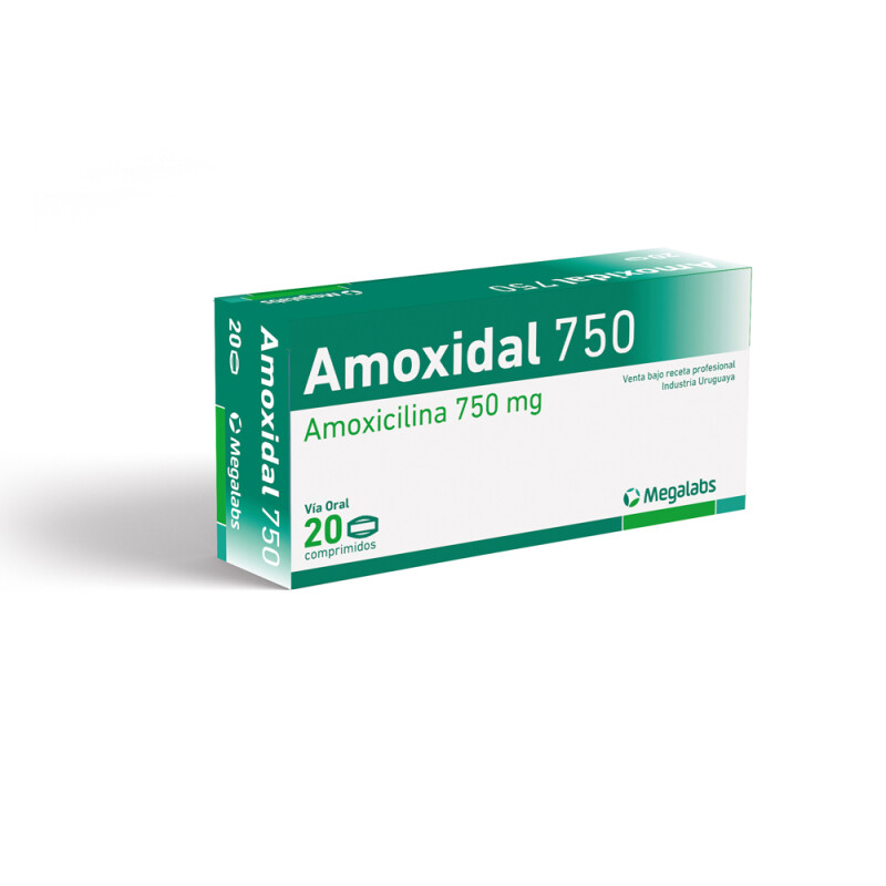 Amoxidal 750 Mg. 20 Comp. Amoxidal 750 Mg. 20 Comp.