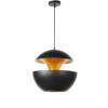 LUMINARIA DE TECHO GOLDEN BLACK NEGRO - Large