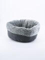 CAMA CIRULAR MASCOTAS GRIS