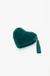 Bolso Heart Velvet Verde