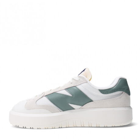 Championes de Mujer New Balance Blanco - Beige - Verde