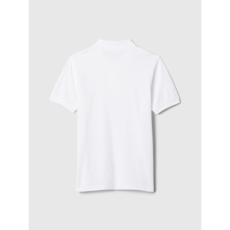 V-BTS SS PIQUE POLO OPTIC WHITE 1