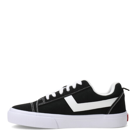 Championes de Mujer Pony Casual Lona - CF-1189-B-T-1 Negro