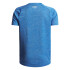 UA Tech Textured SS-BLU BLU-402