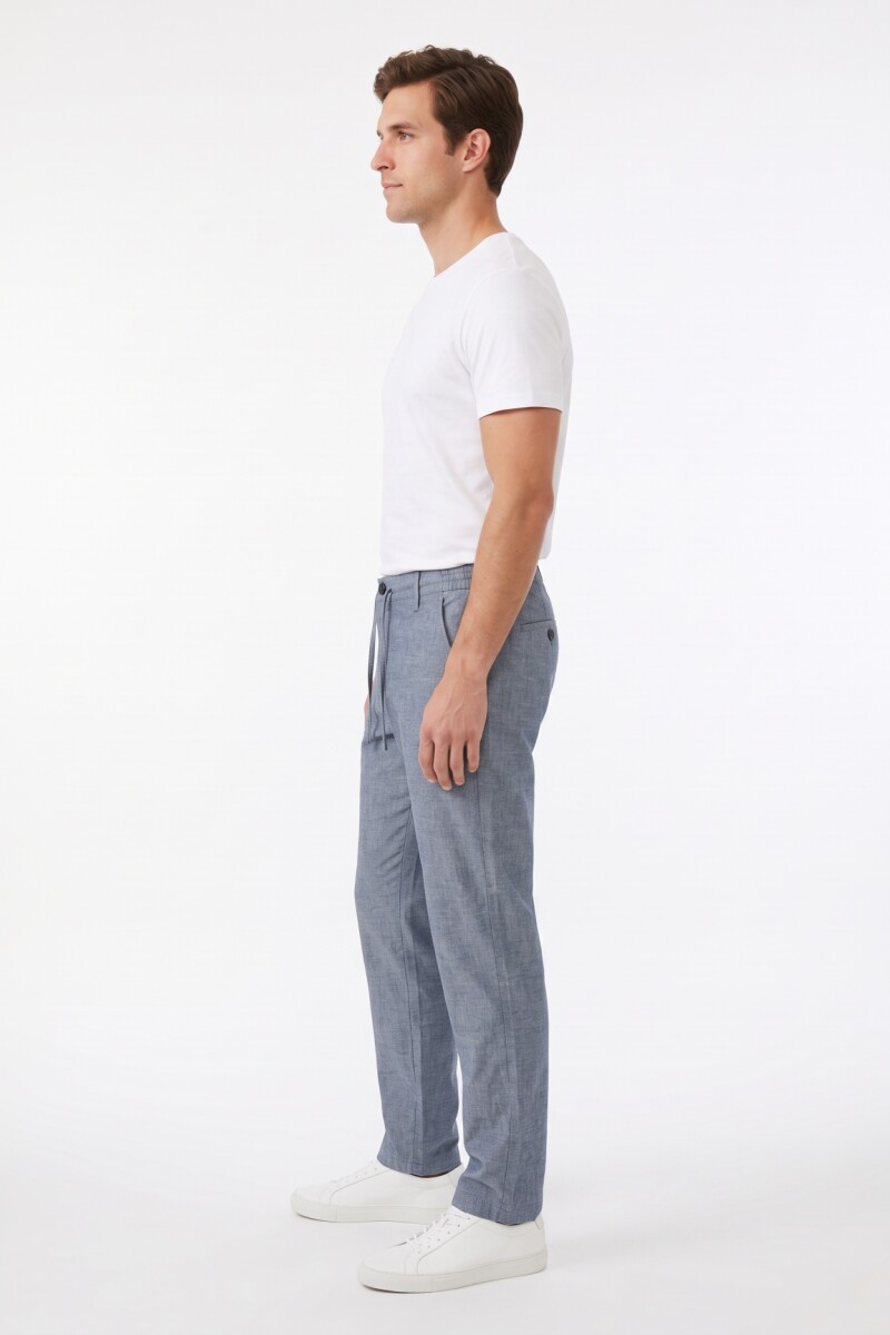 Pantalon con cintura ajustable GRIS OSCURO