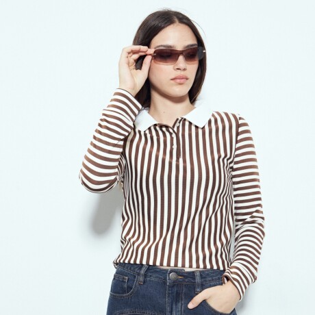 REMERA RUFINA Chocolate