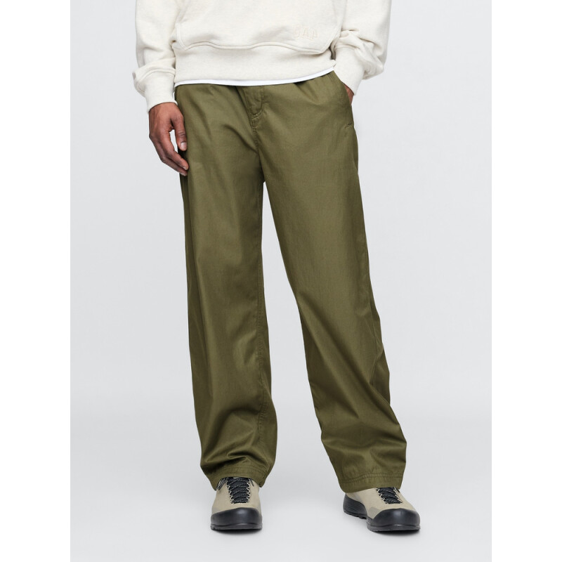 ULTRASOFT PARACHUTE PANT ARMY JACKET GREEN