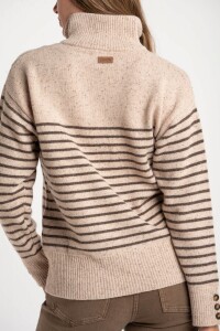 Sweater Lana Botones Verde