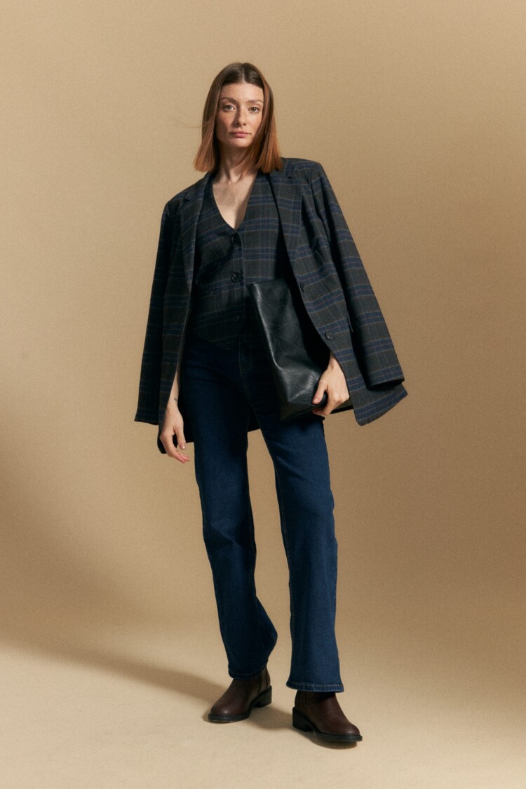 CHALECO COLLIER Gris Oscuro