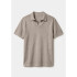 CAMISA POLO MM MASC MARROM CLARO