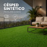 Césped Sintético 20 M2 Pasto Artificial Rollo Decoración Color Verde