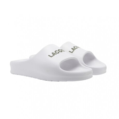 Ojota Lacoste Serve Slide 2.0 - White White