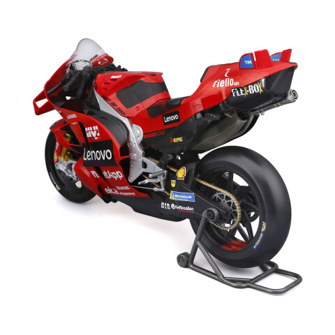 Motocicleta Maisto Ducati Lenovo GP Racing 2024 Escala 1:6 U
