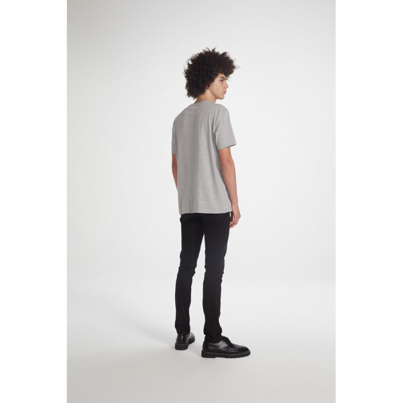 CAMISETA MM MASC CINZA MESCLA