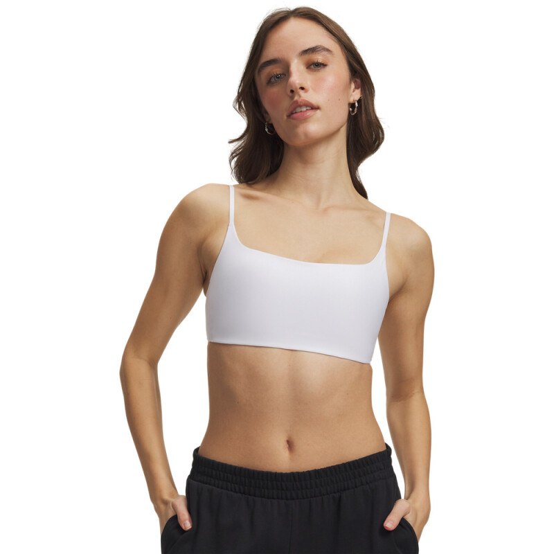 Open Back Bralette-WHT WHT-100