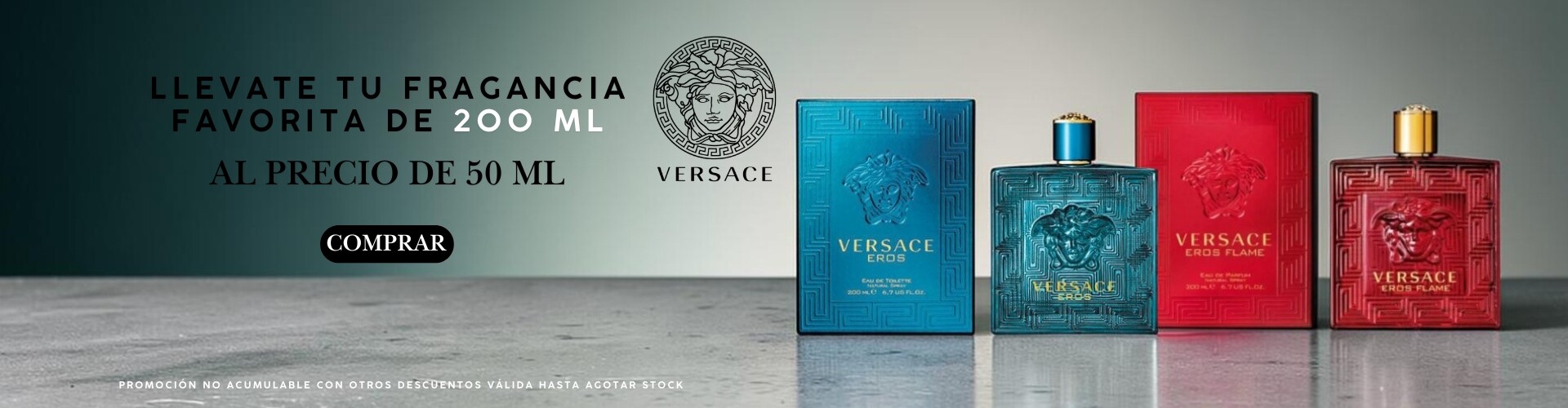 Promoción Versace Eros